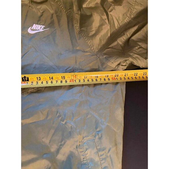 Nike Black Windbreaker Hoodie Lined Anorak 1/2 Zip Mens S Jacket DQ4910-334 - Picture 5 of 6